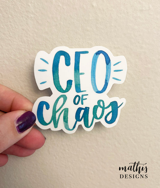 CEO of Chaos Sticker